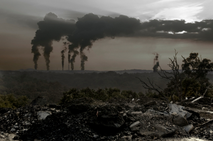 Industrial pollution
